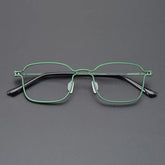 Royal Titanium Square Glasses Frame Rectangle Frames Southood